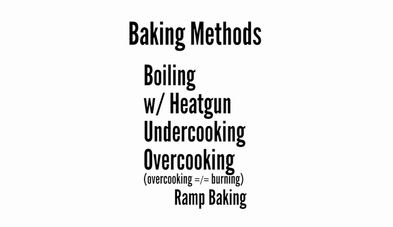 Polymer Clay Basics - Baking Methods