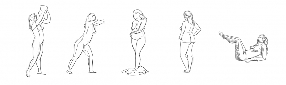 03/01/21 Figure Drawing Practice — Eric Schoonover